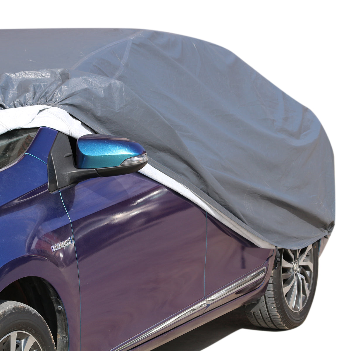 (SMALL) Full Car Cover Waterproof Summer Winter Cotton Lined Heavy Duty Indoor Outdoor Luxury