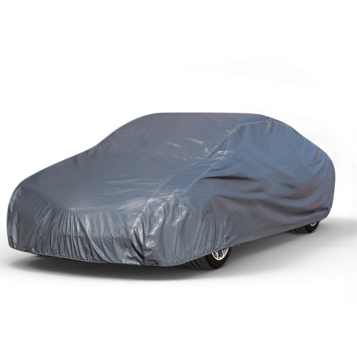 (MEDIUM) Full Car Cover Waterproof Summer Winter Cotton Lined Heavy Duty Indoor Outdoor Luxury