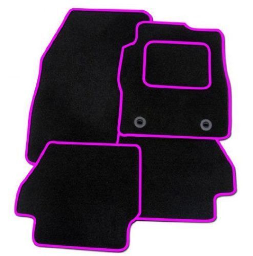 Honda Jazz (Manual) (2015-2018) - TAILORED CARPET CAR MATS BLACK MAT (TRIM COLOURS AVAILABLE)