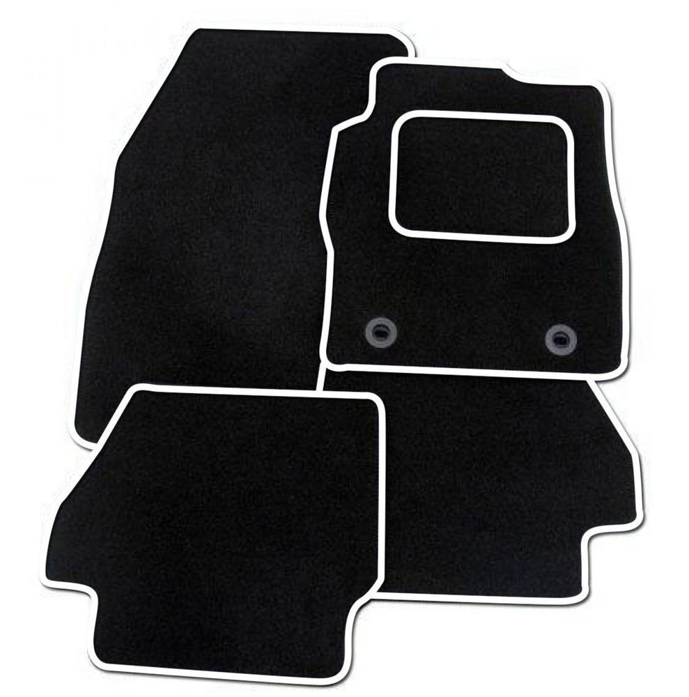 Mazda CX-5 (2017 ON) - TAILORED CARPET CAR MATS BLACK MAT (TRIM COLOURS AVAILABLE)